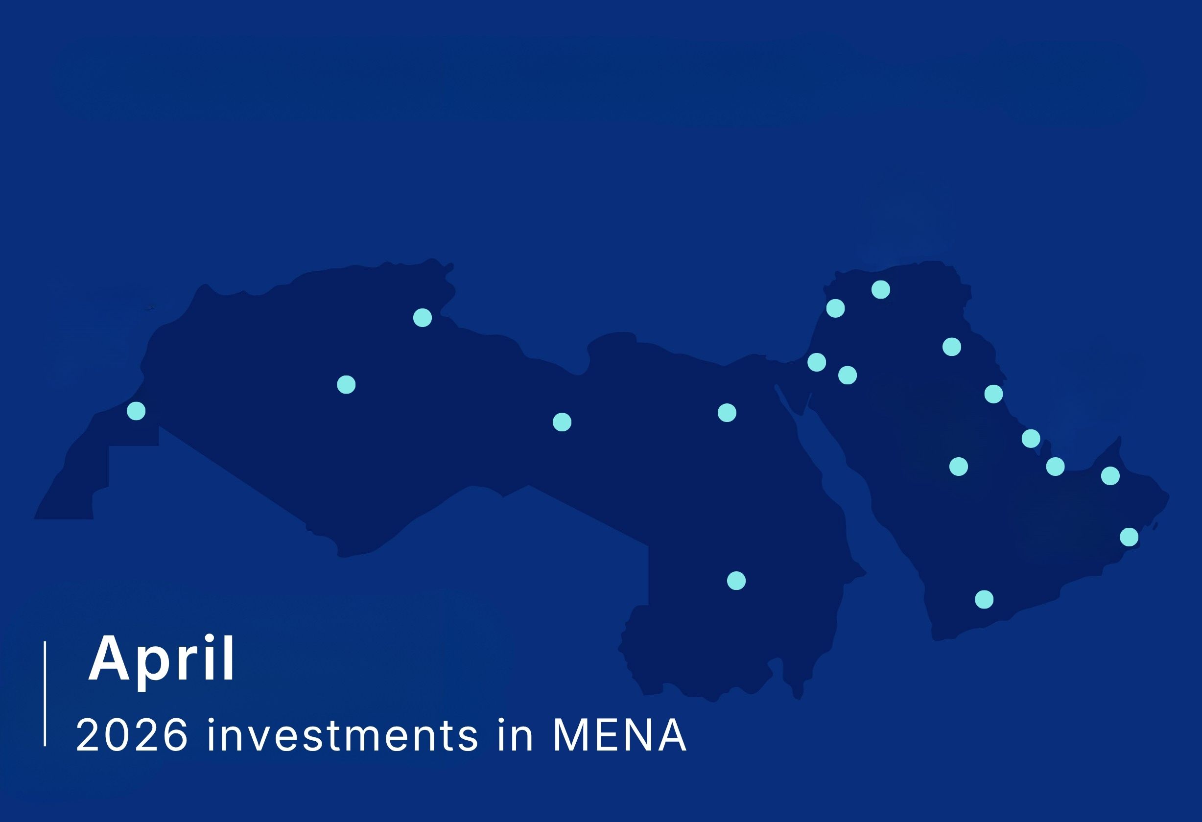 MENA startup funding rebounds in April 2026