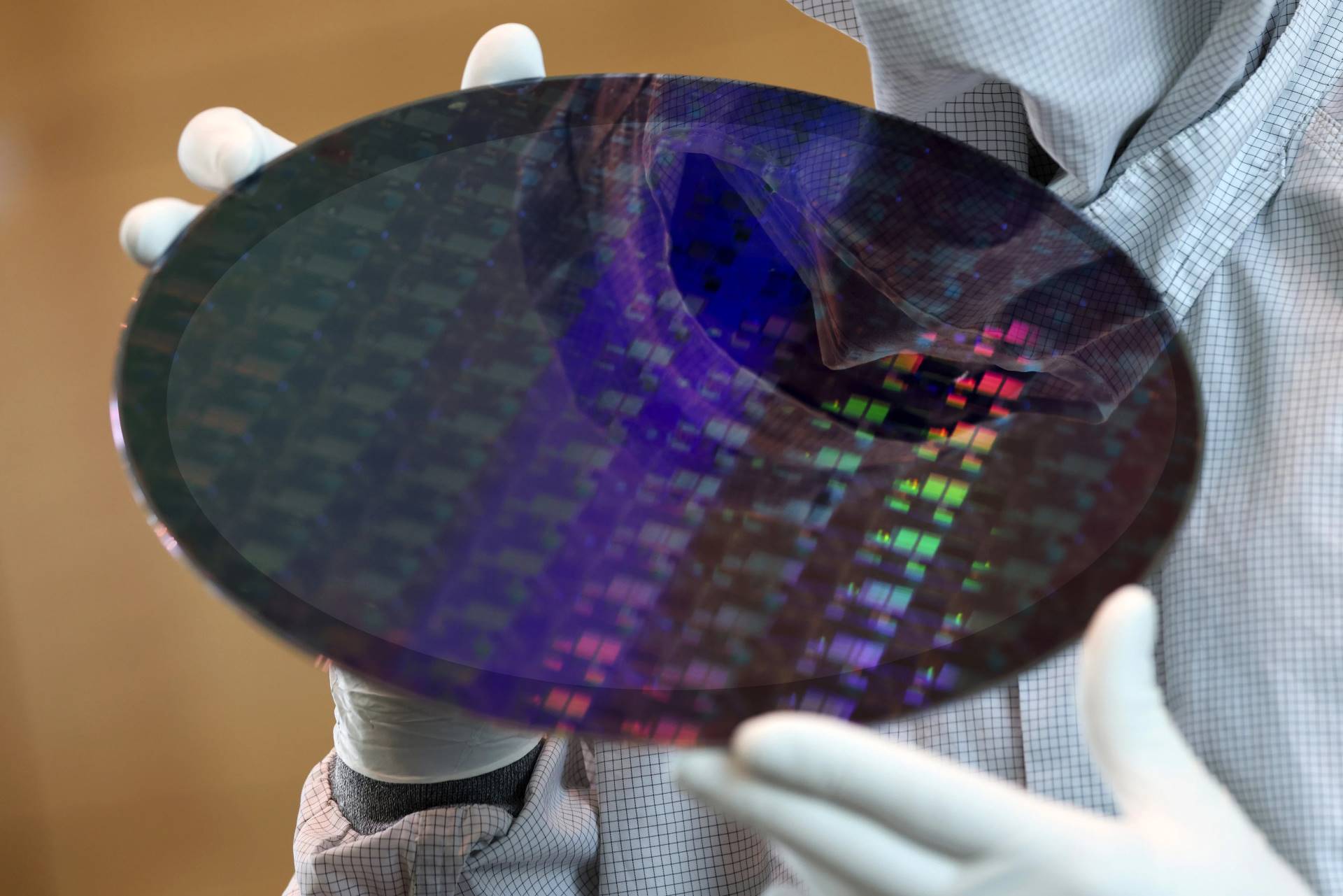 TSMC 2nm Wafer at Arizona Fab