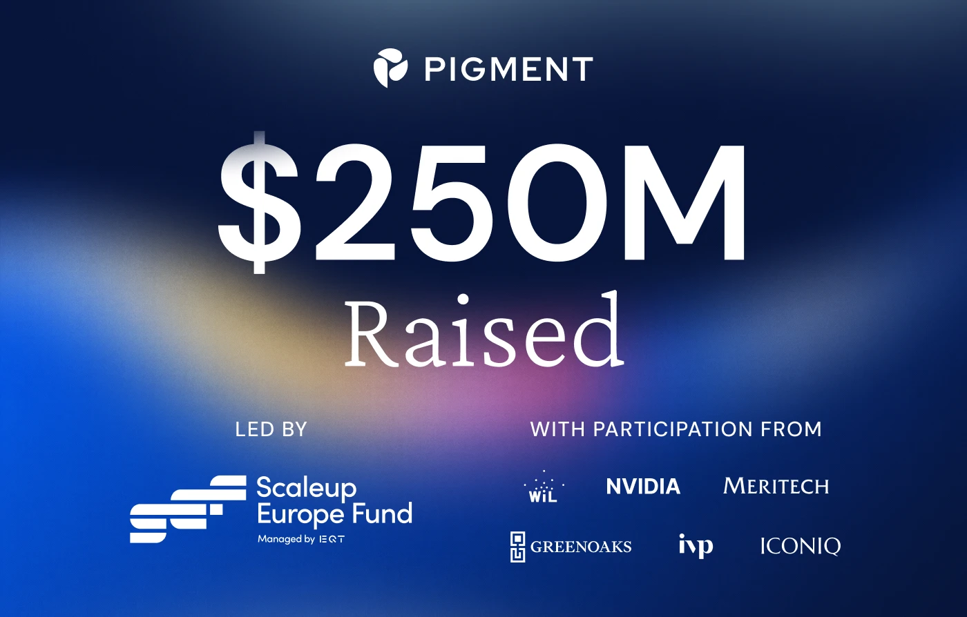 Pigment Series E investment
