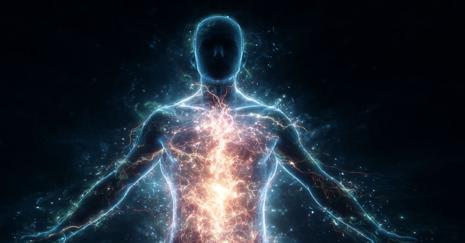 Electrical body scan projection of interstitium tissue