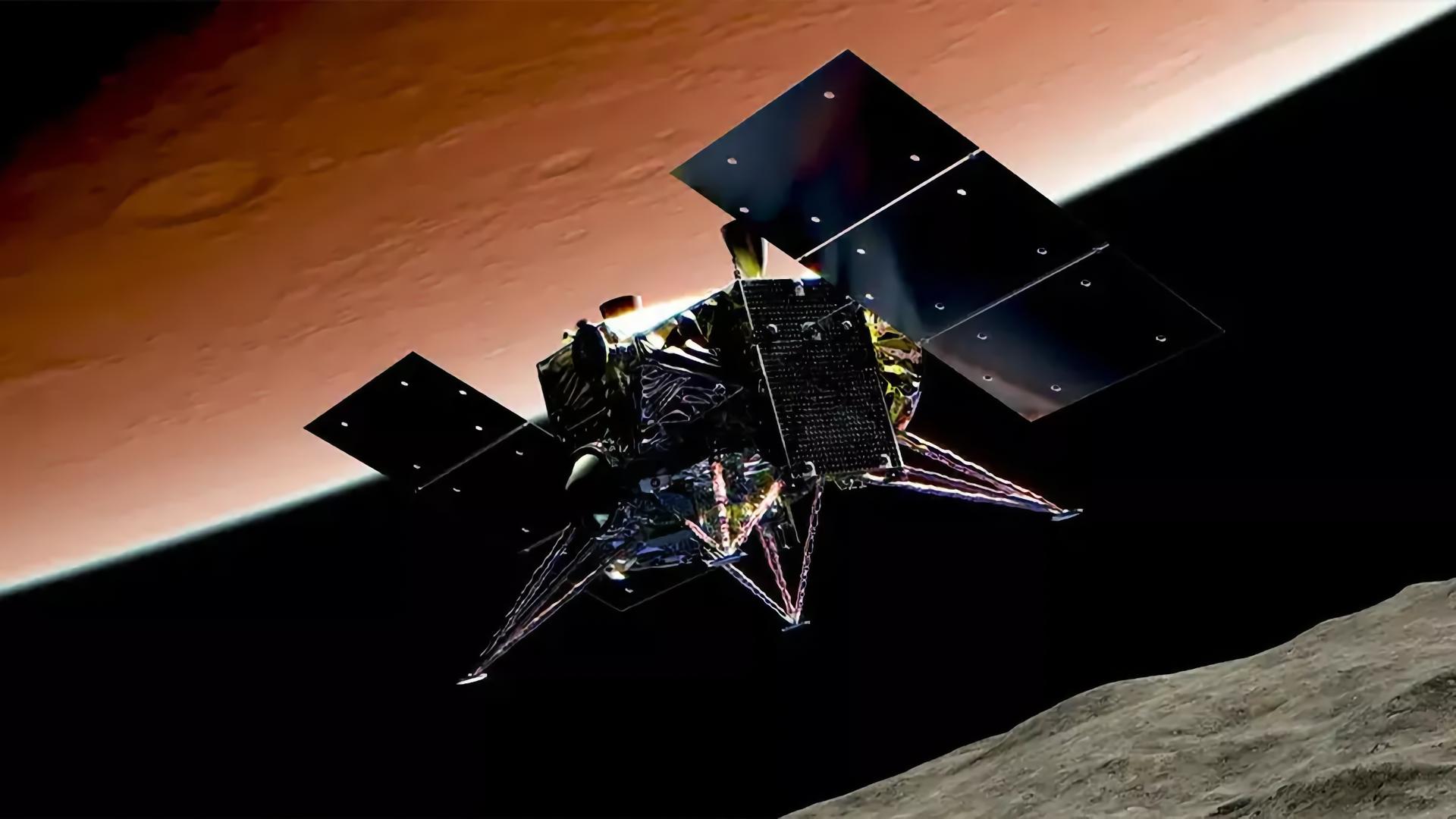 Illustration associated with the MMX mission featuring JAXA and CNES branding