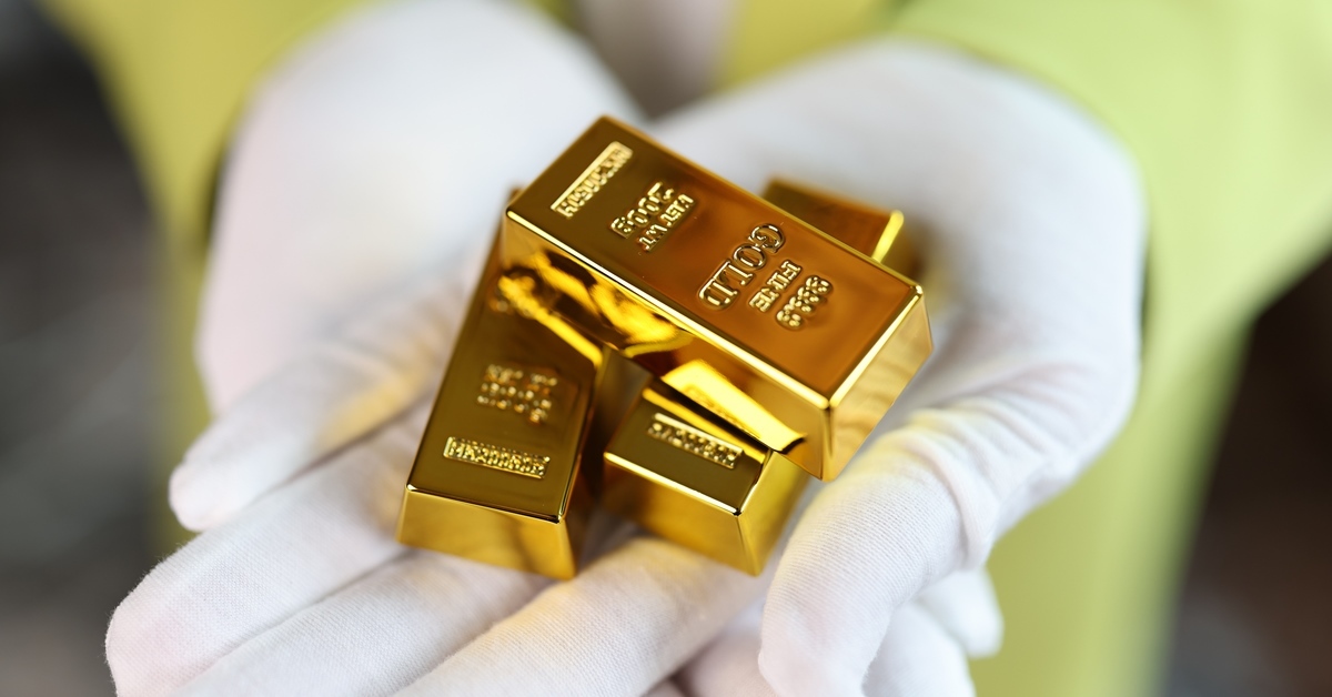 Gold price decline