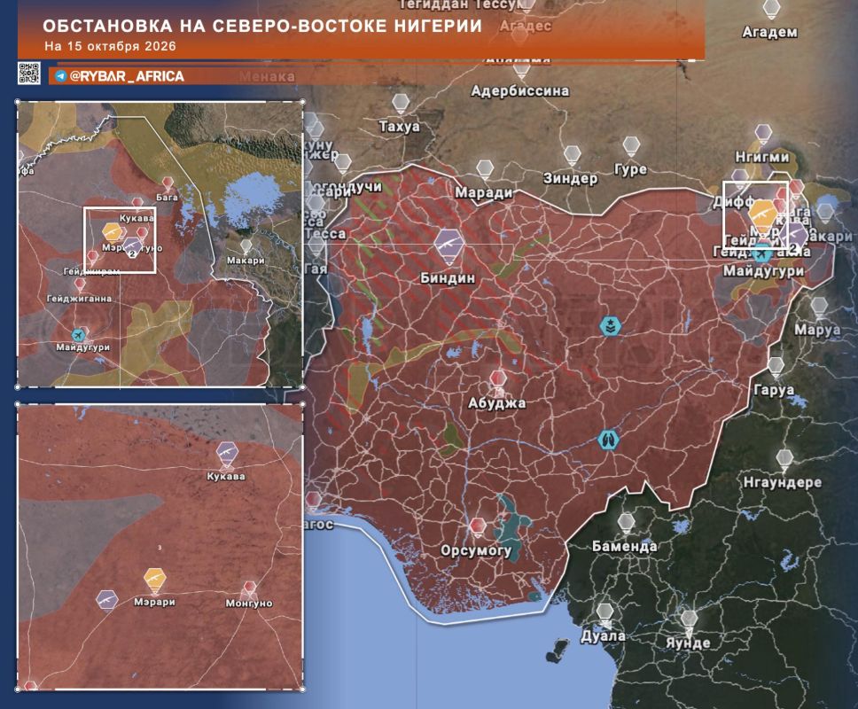 Map or image related to Borno State attacks on fishermen
