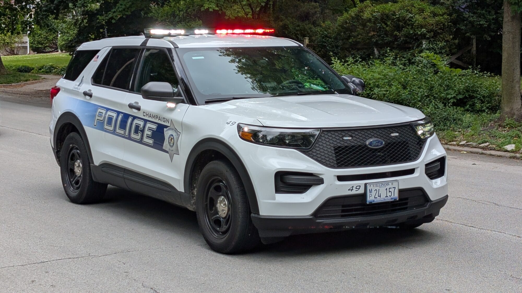 Champaign Police SUV