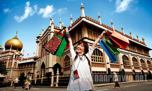Chinese luxury consumers shopping at global destinations, reflecting outbound spending shift