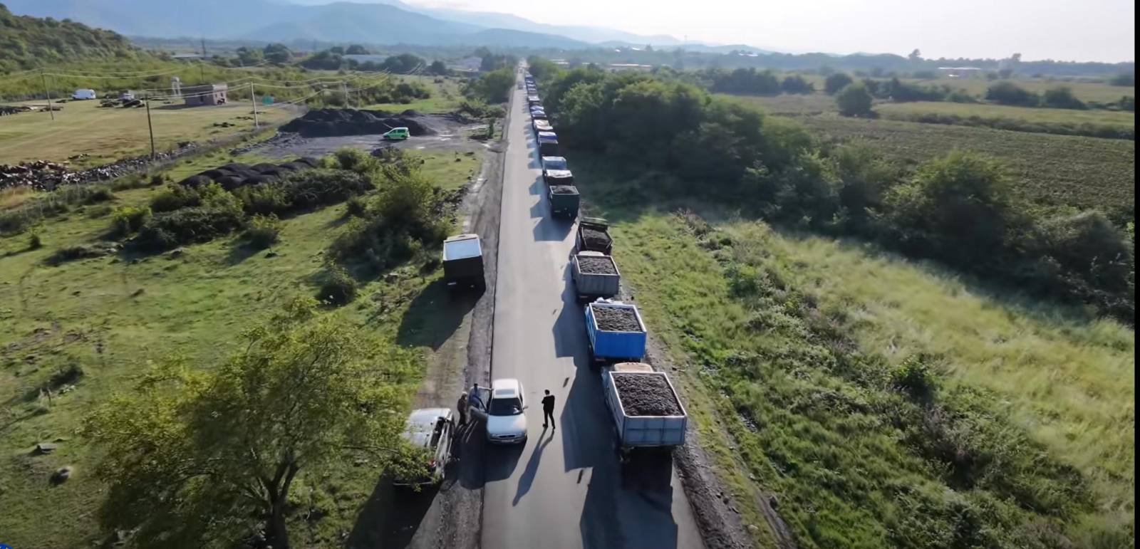 Kakheti grape growers delivering harvest during Rtveli 2026