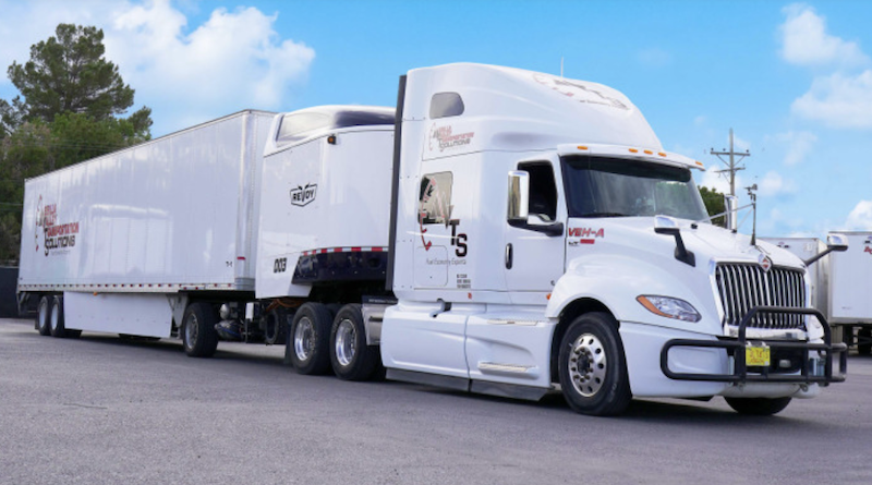 EV battery swapping system for commercial trucks