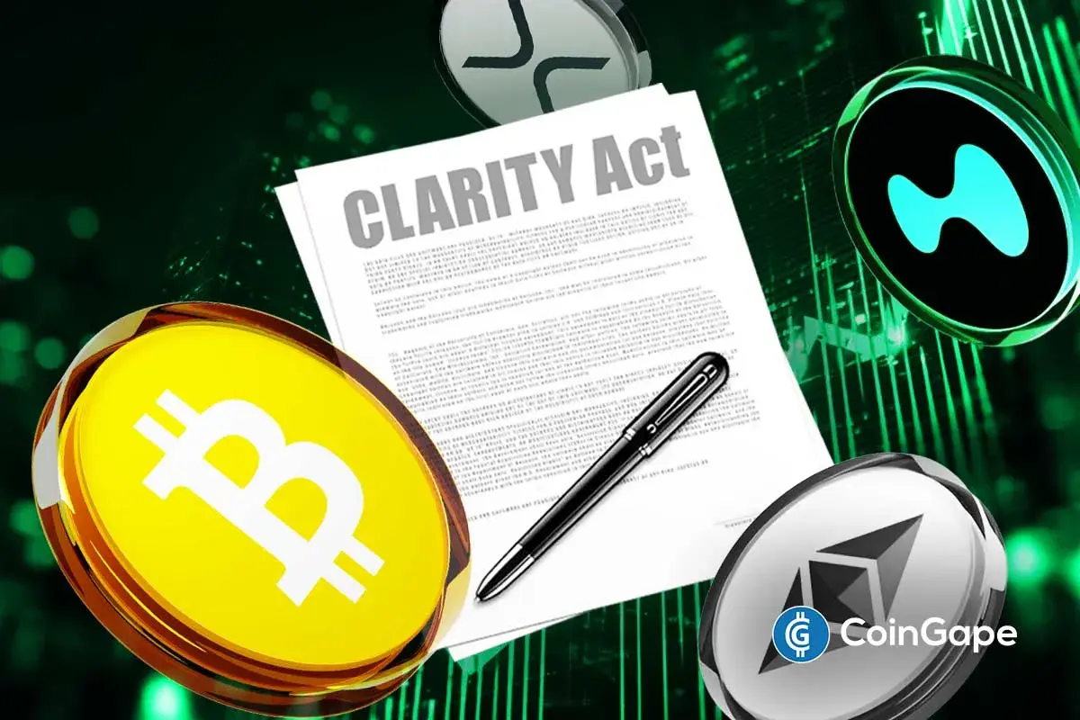Crypto rally after CLARITY Act progress with Bitcoin and Ethereum price chart