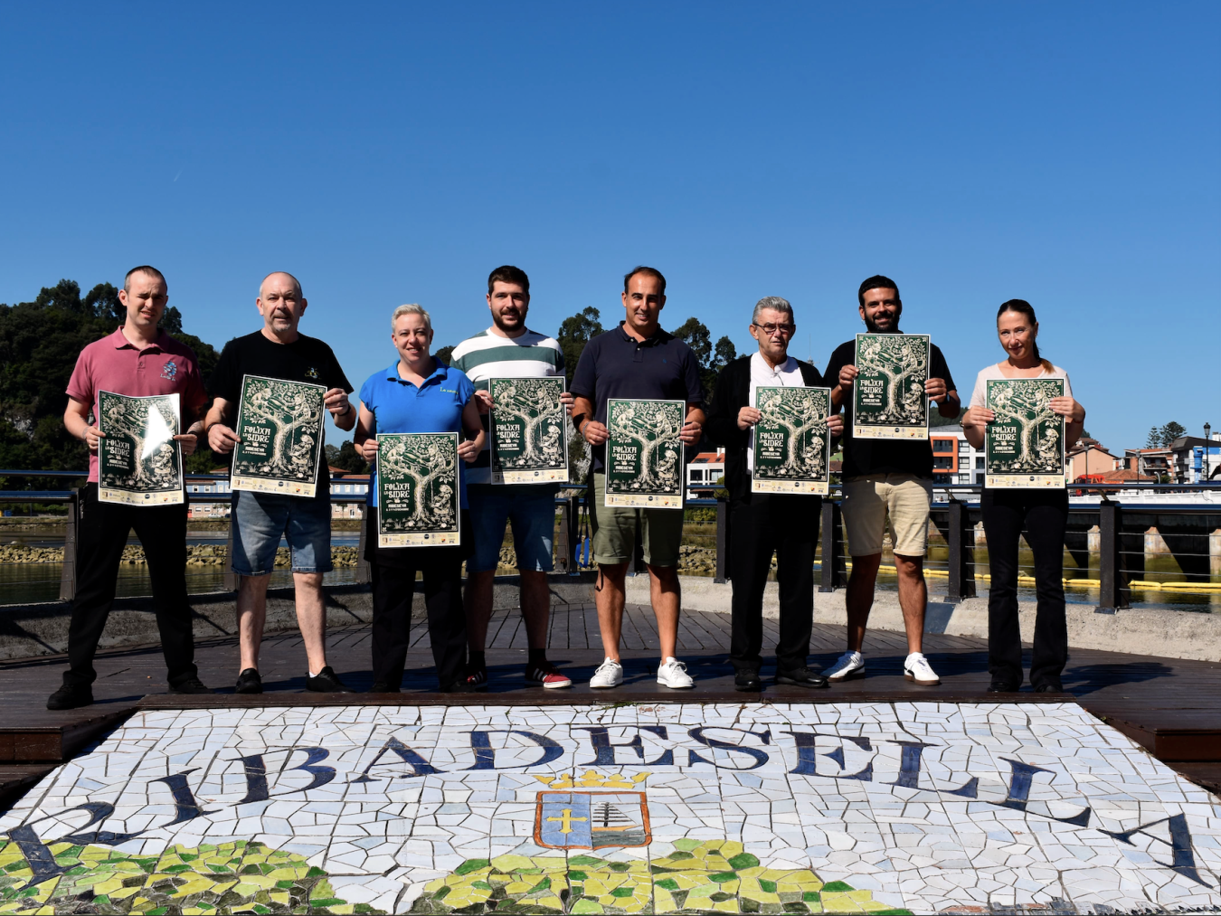 Presentation image for the Folixa la Sidre festival in Ribadesella
