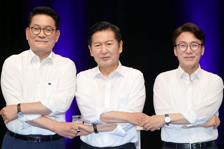 더불어민주당 전당대회 경선 관련 기사 이미지