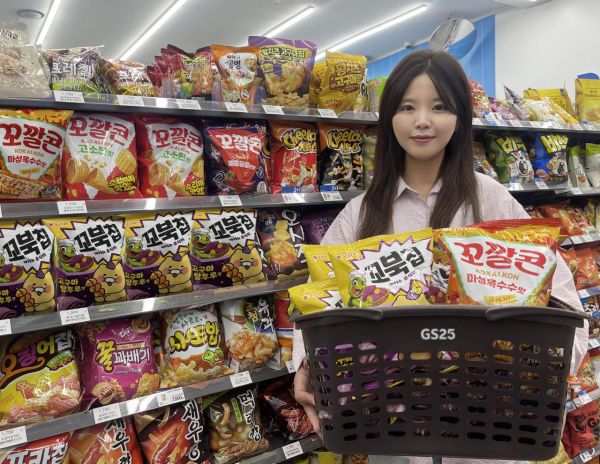 Exclusive snack products at Korean convenience stores