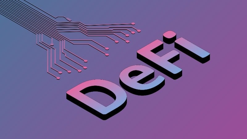 DeFi protocol dashboard