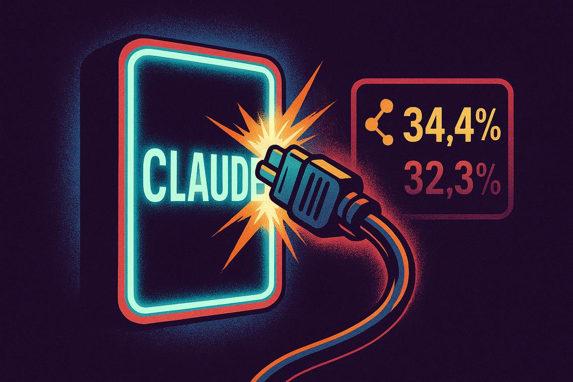 Anthropic Claude 엔터프라이즈 AI 채택률이 OpenAI를 추월
