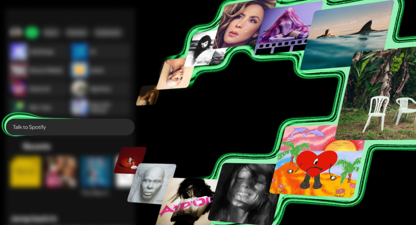 Spotify AI Chatbot interface for music discovery