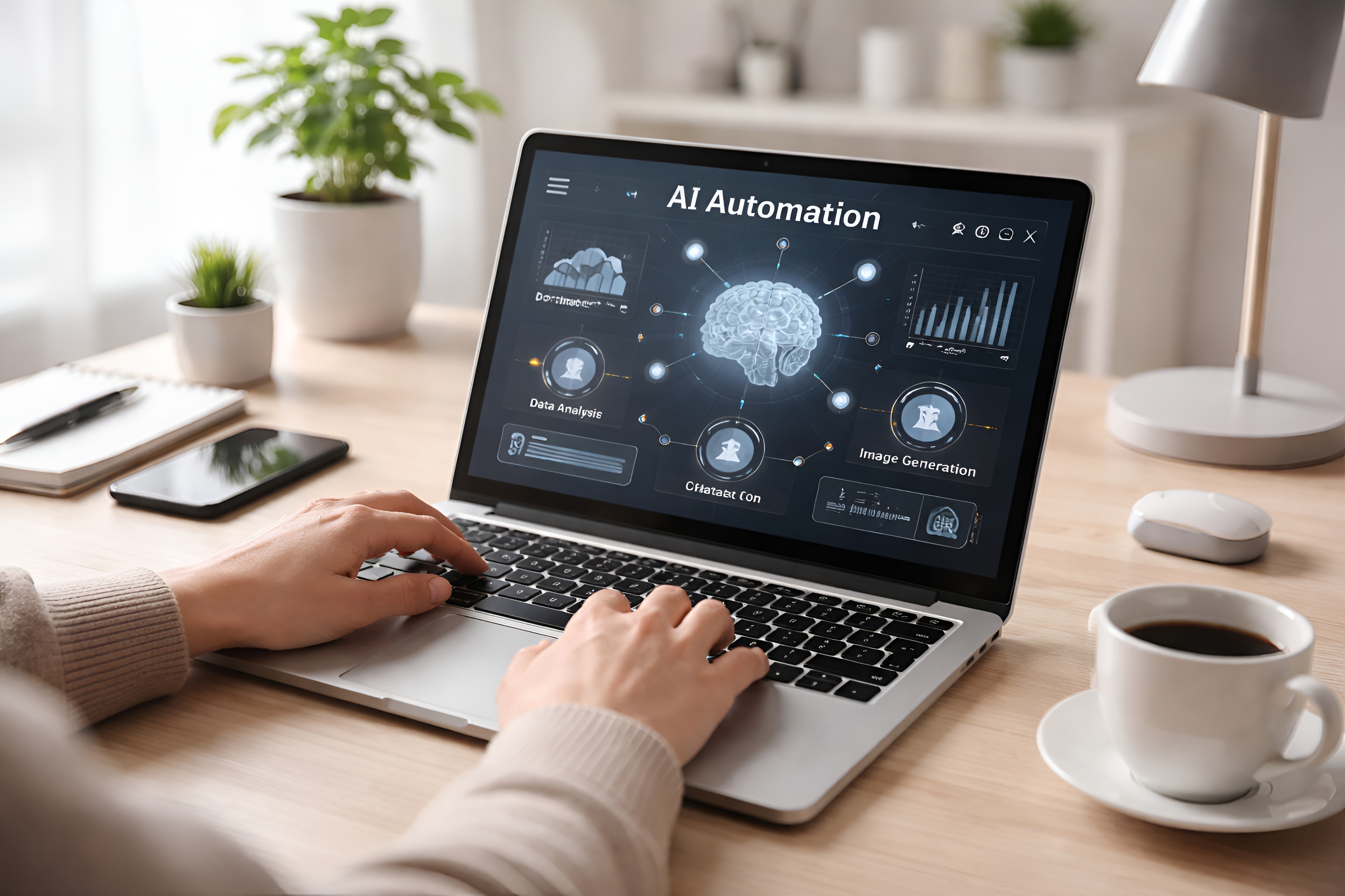 Four diverging AI agent business model archetypes illustrated