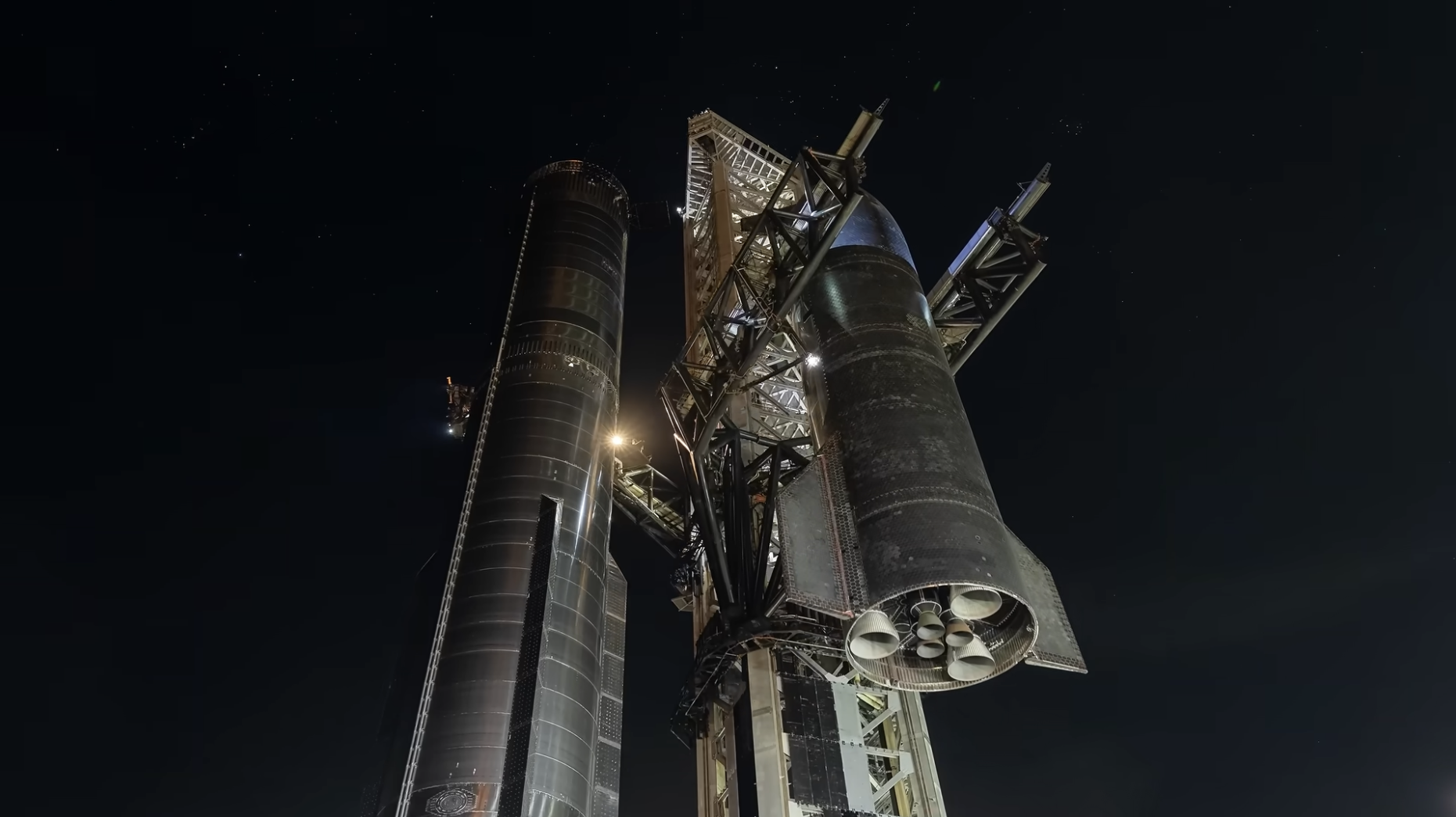 SpaceX Starship launch concept