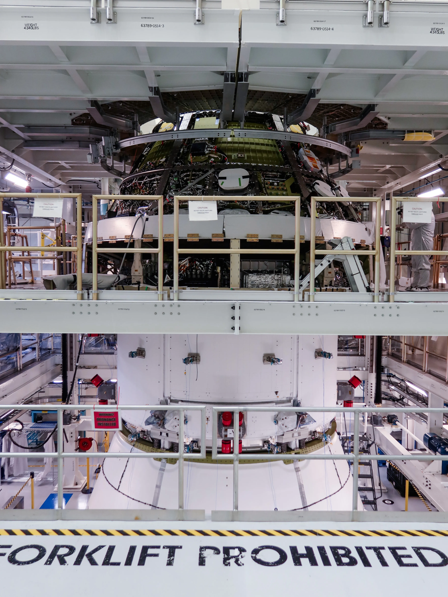 Artist rendering of the Orion Crew and Service modules for the Artemis III mission