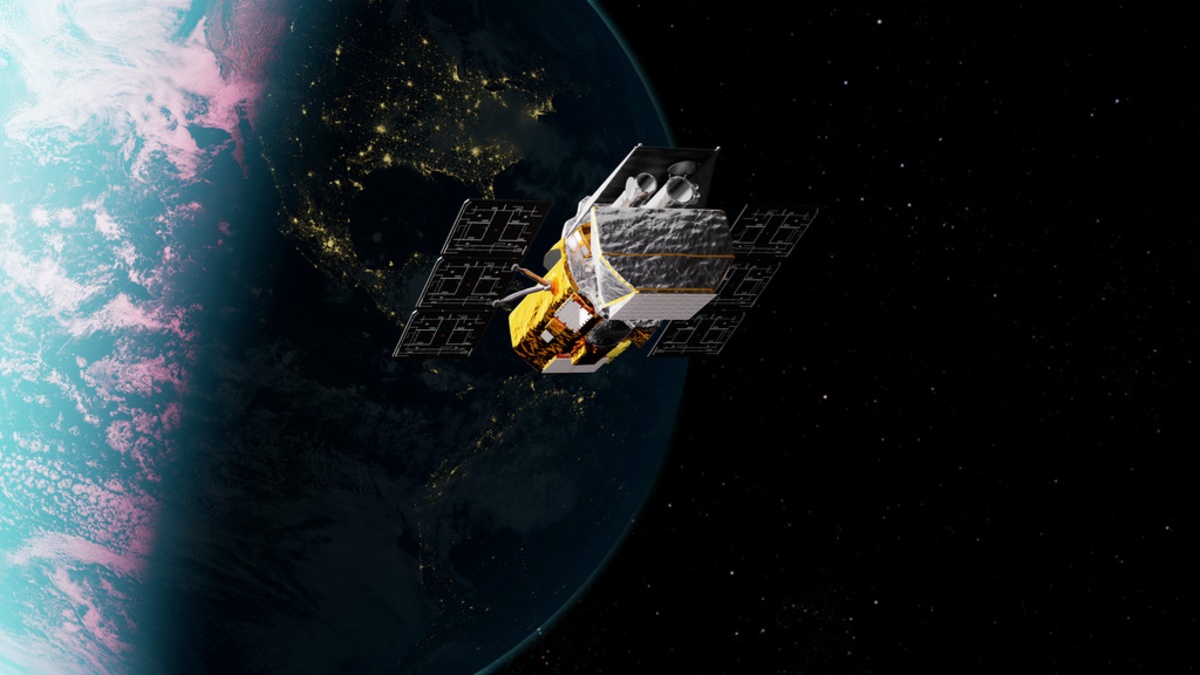 Artists concept of a satellite observatory