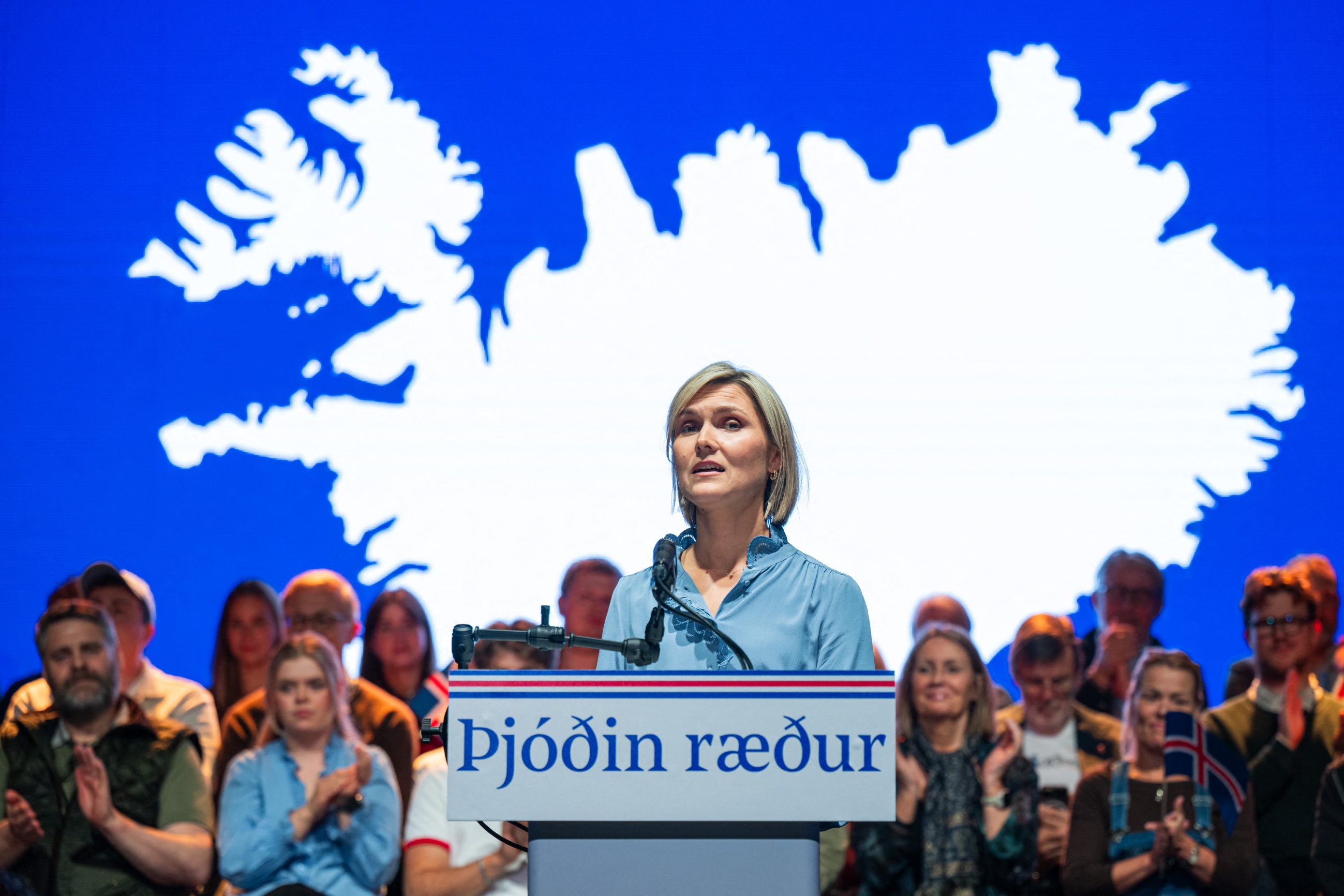 Iceland Prime Minister Kristrun Frostadottir