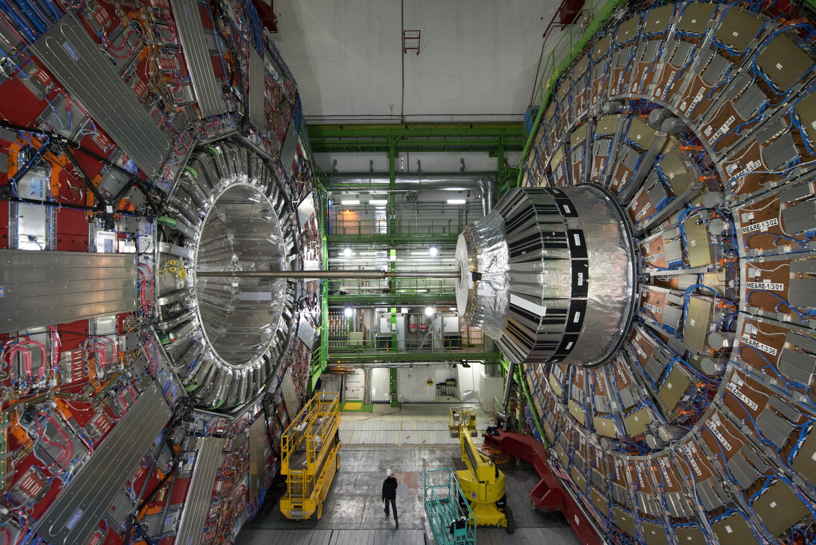 Picture of the ATLAS detector at CERN