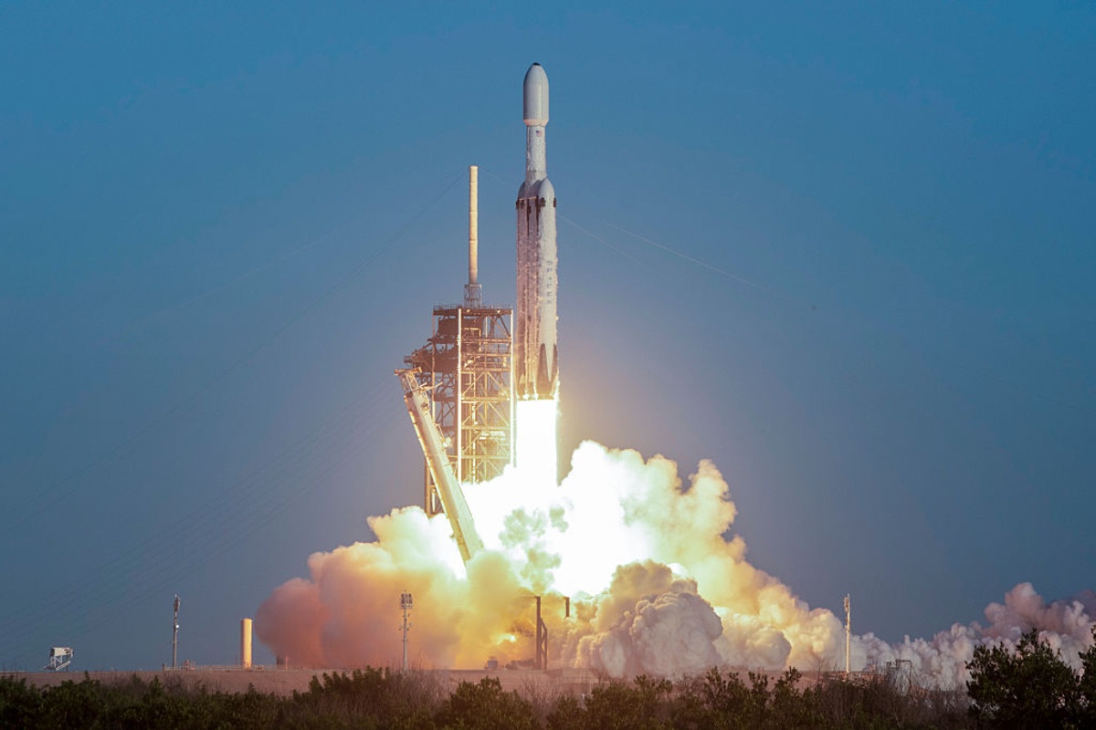 Falcon Heavy rocket stands ready for first NRO classified mission