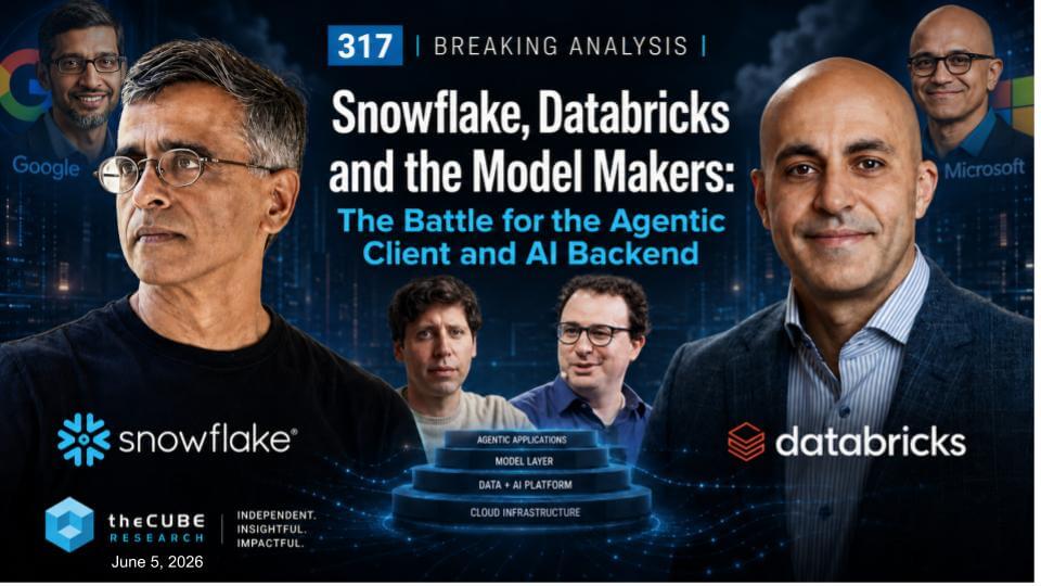 SiliconANGLE Breaking Analysis: Snowflake, Databricks, and the Model Makers