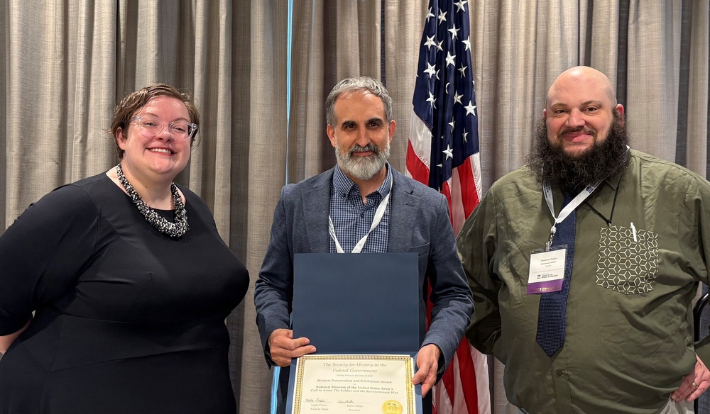 National Army Museum exhibit recognized with the 2026 Historic Preservation and Exhibitions Award for its CALL TO Arms Revolutionary War display