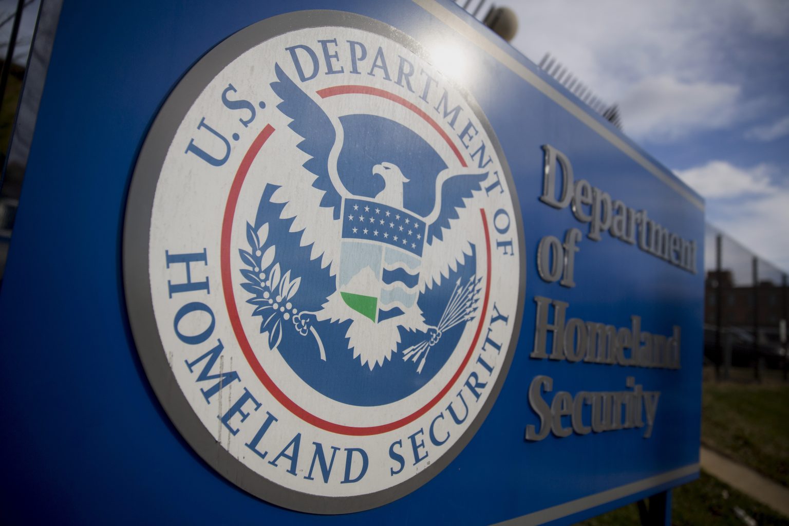 Department of Homeland Security headquarters, whose biometric surveillance infrastructure received new funding