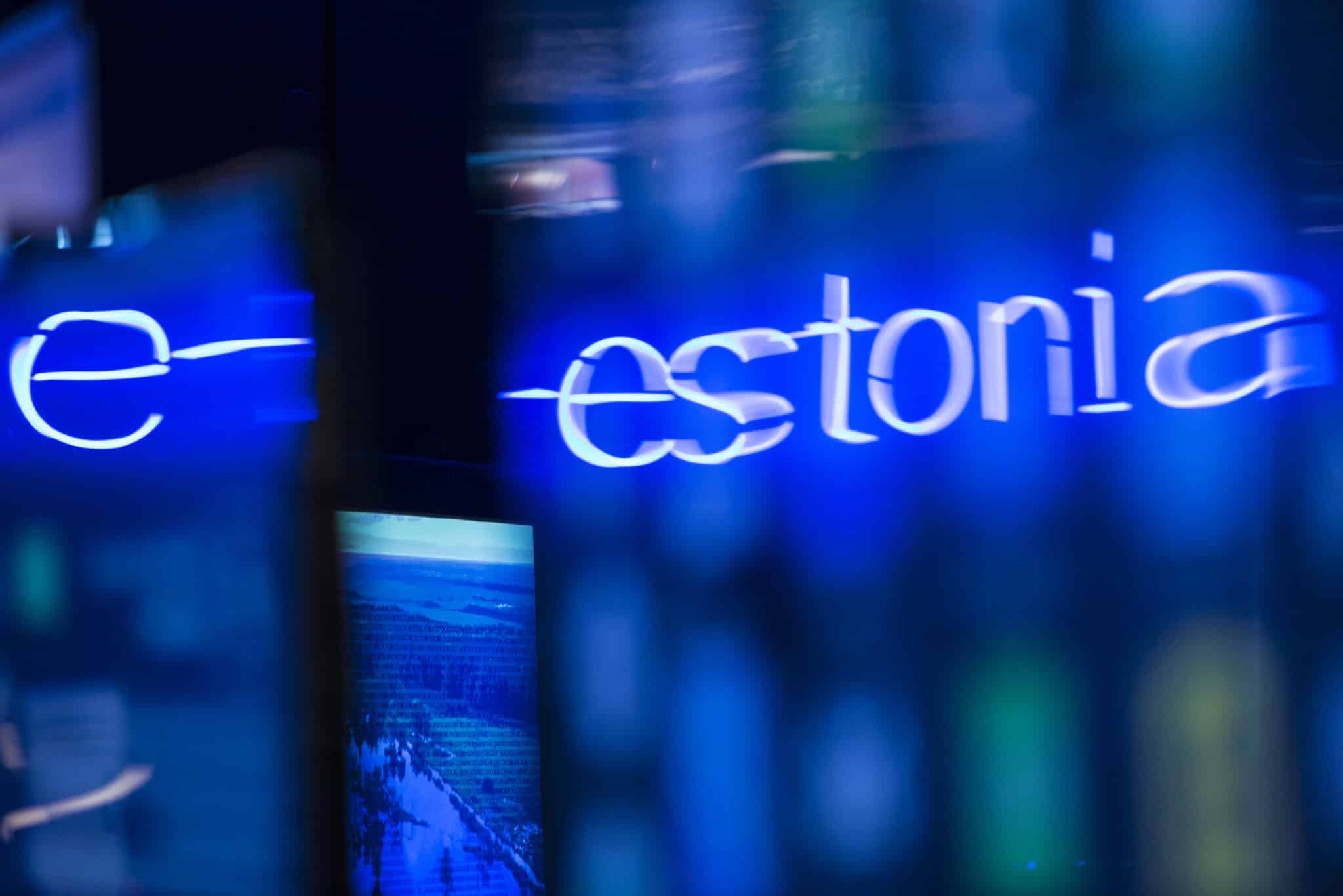 Estonia e-Residency digital ID card illustration