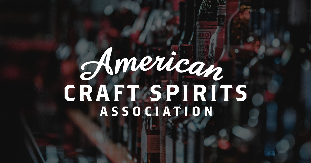 Graph showing decline in craft spirits volume and distillery counts