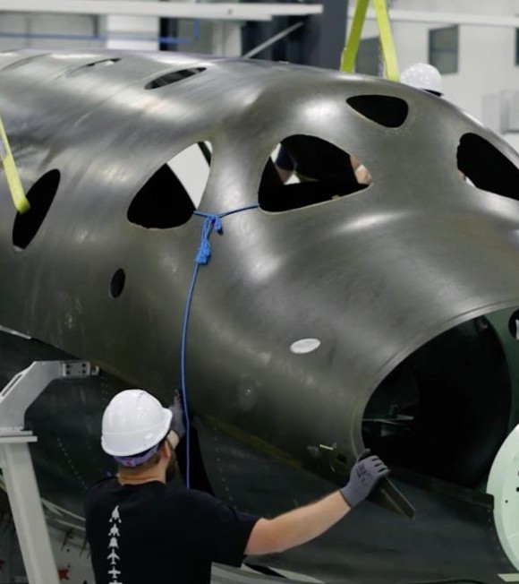 Virgin Galactic's new Delta-class spaceplane concept