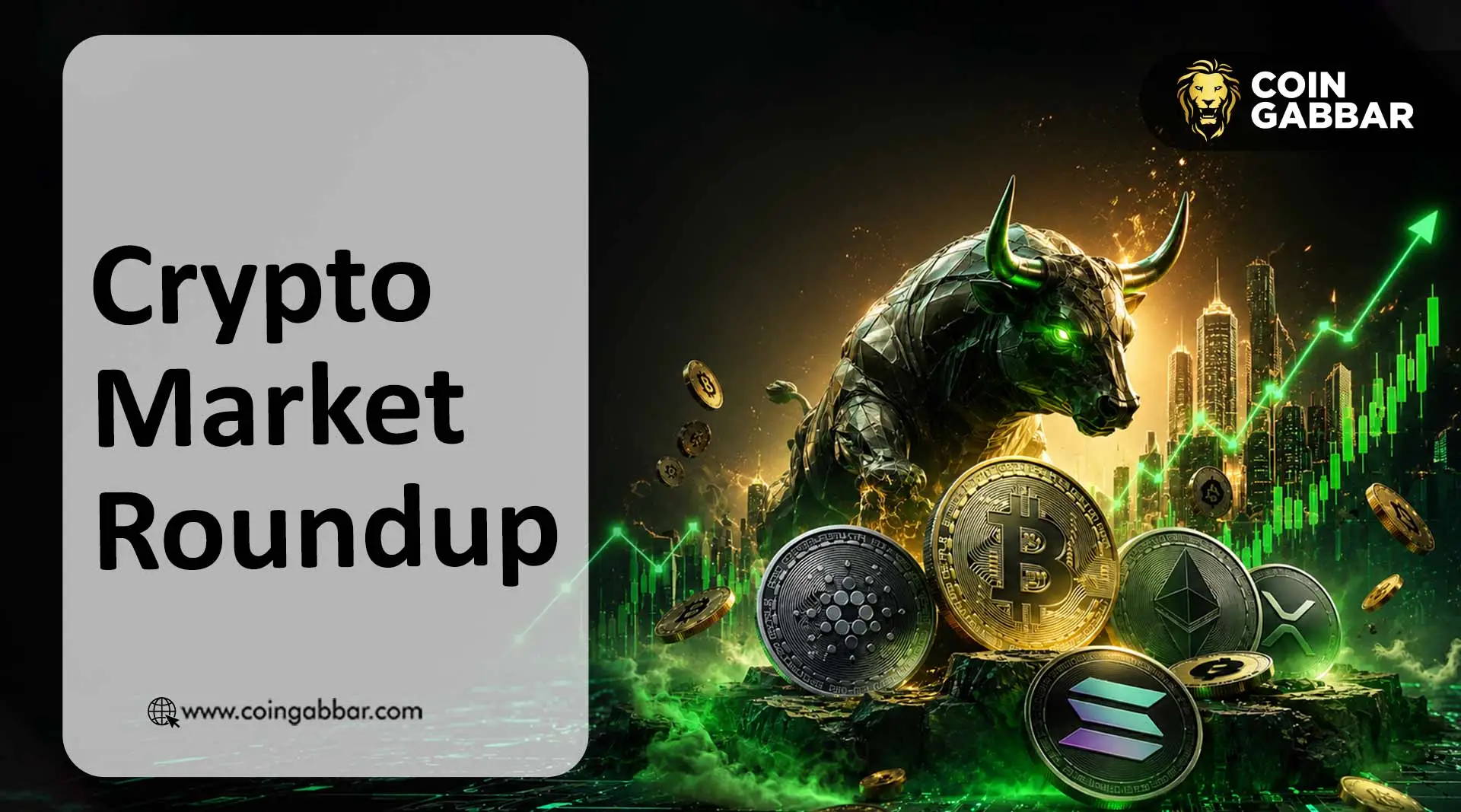 Illustration of Bitcoin, Ethereum, stablecoin, and DeFi markets