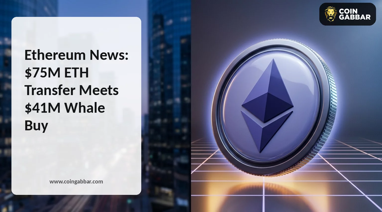 Ethereum whale and FTX transfer news coverage
