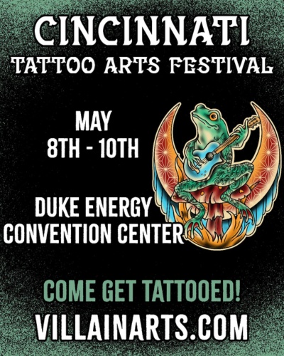 Cincinnati Tattoo Arts Festival 2026 promotional image