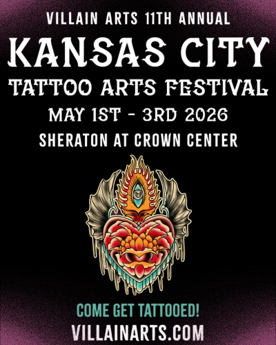 Kansas City Tattoo Arts Festival 2026 promotional image