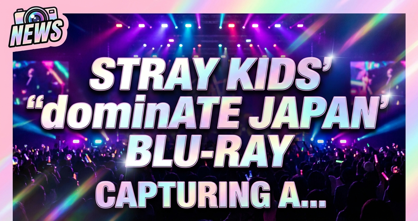 Stray Kids performing at a Japanese stadium venue