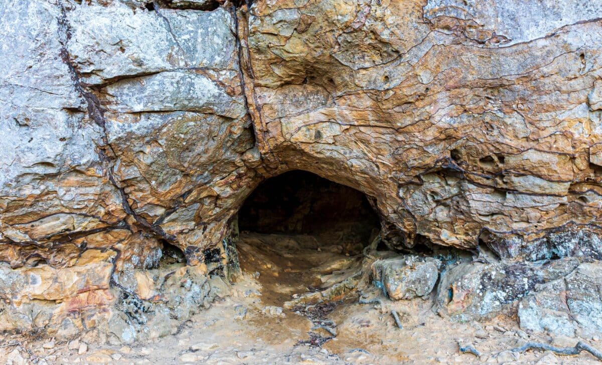 Illustration of Ice Age artifacts found in Oregon caves