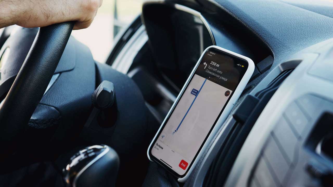 E-hailing drivers protesting