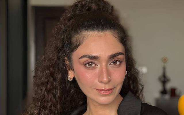 Hajra Yamin in a behind-the-scenes role for Coke Studio