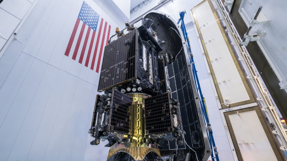 Northrop Grumman Mission Robotic Vehicle in orbit rendering