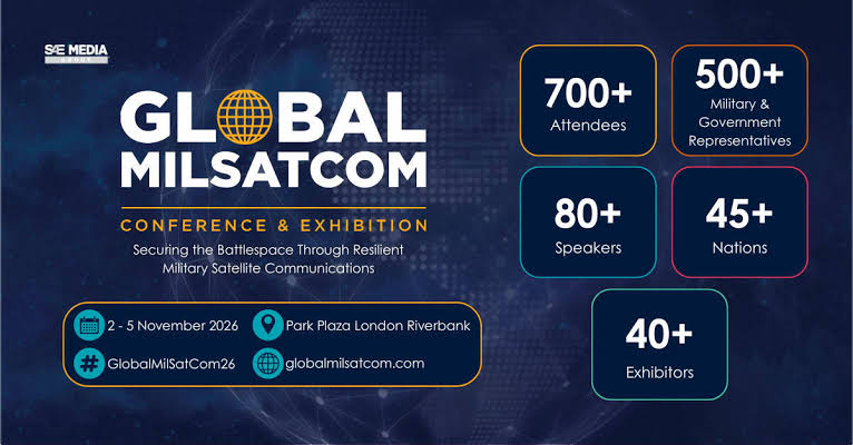 Global MilSatCom 2026 conference on military satellite communications