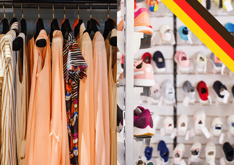 German textile law infographic