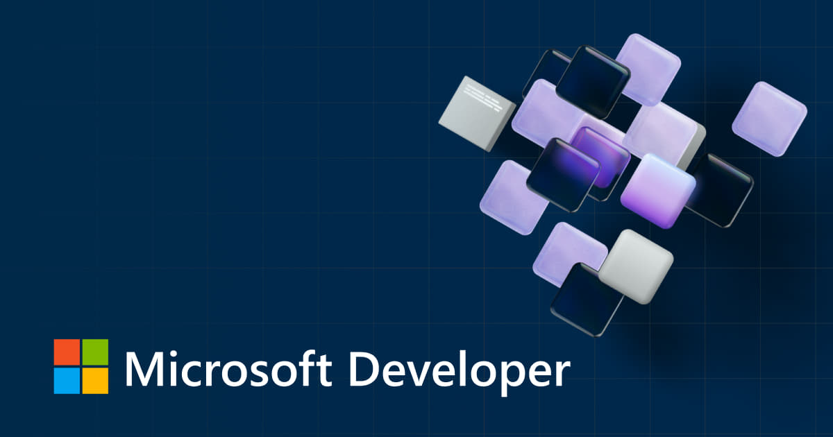 Microsoft Developer portal screenshot showing GitHub integration