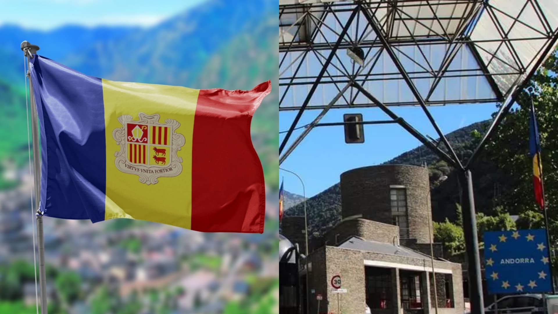 Andorra government signing ceremony