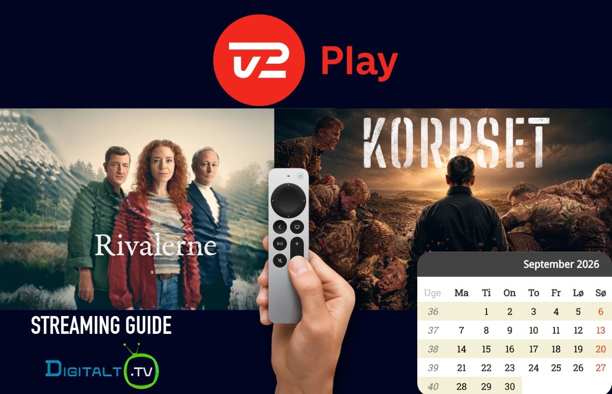 TV 2 Play September 2026 Monthly Guide