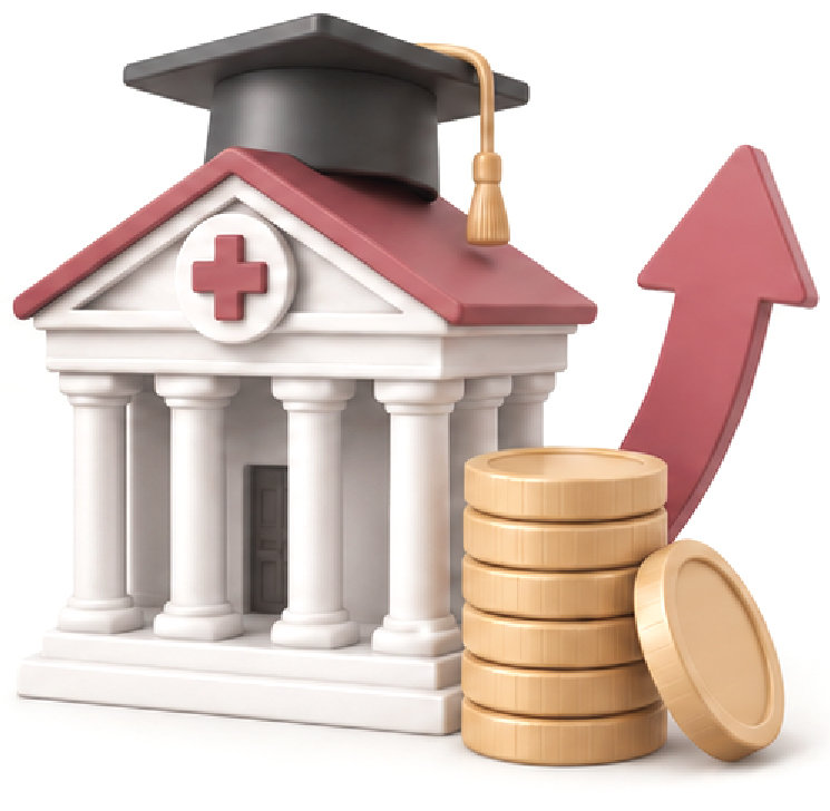 Donga Ilbo article image regarding medical school tuition