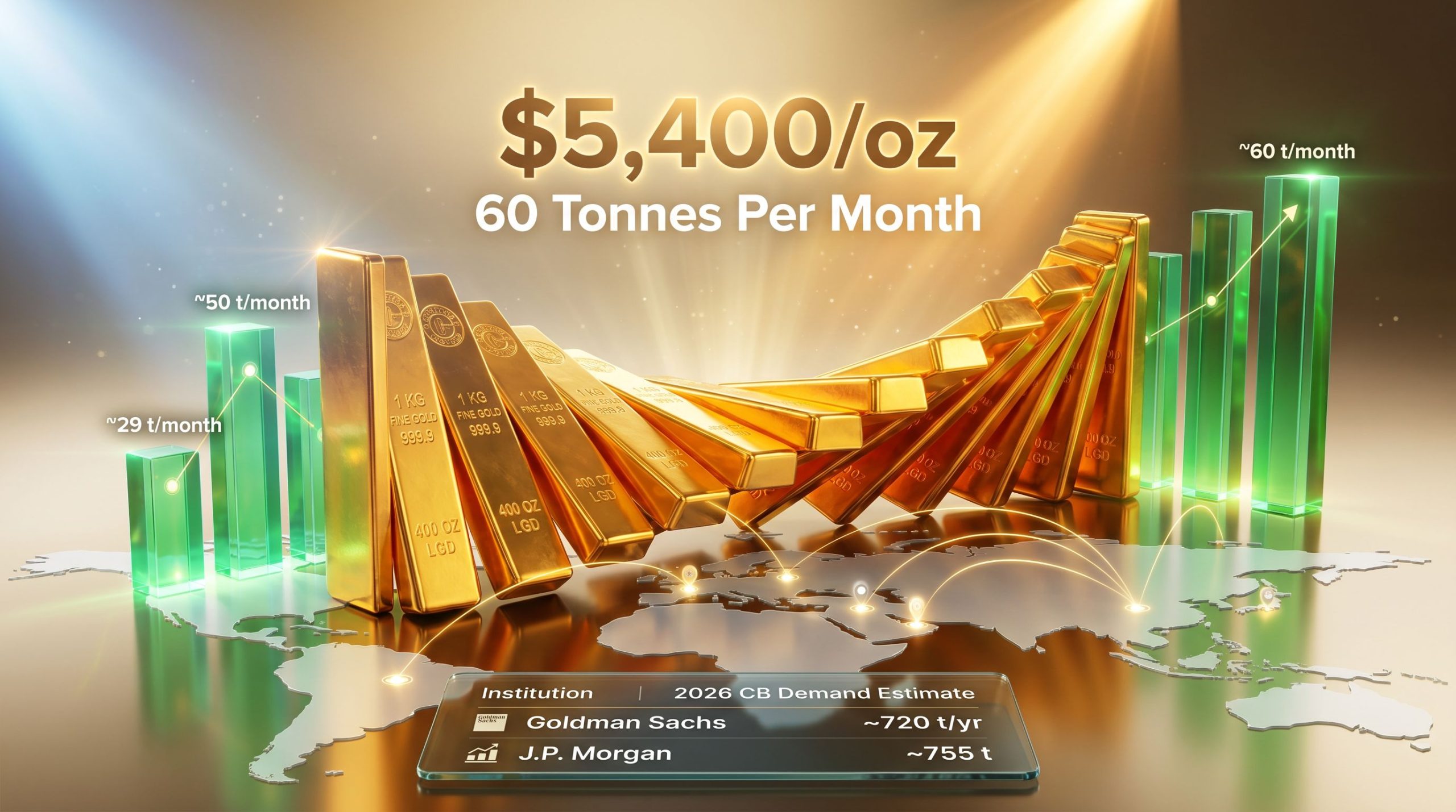 Image regarding Goldman Sachs' 2026 gold outlook