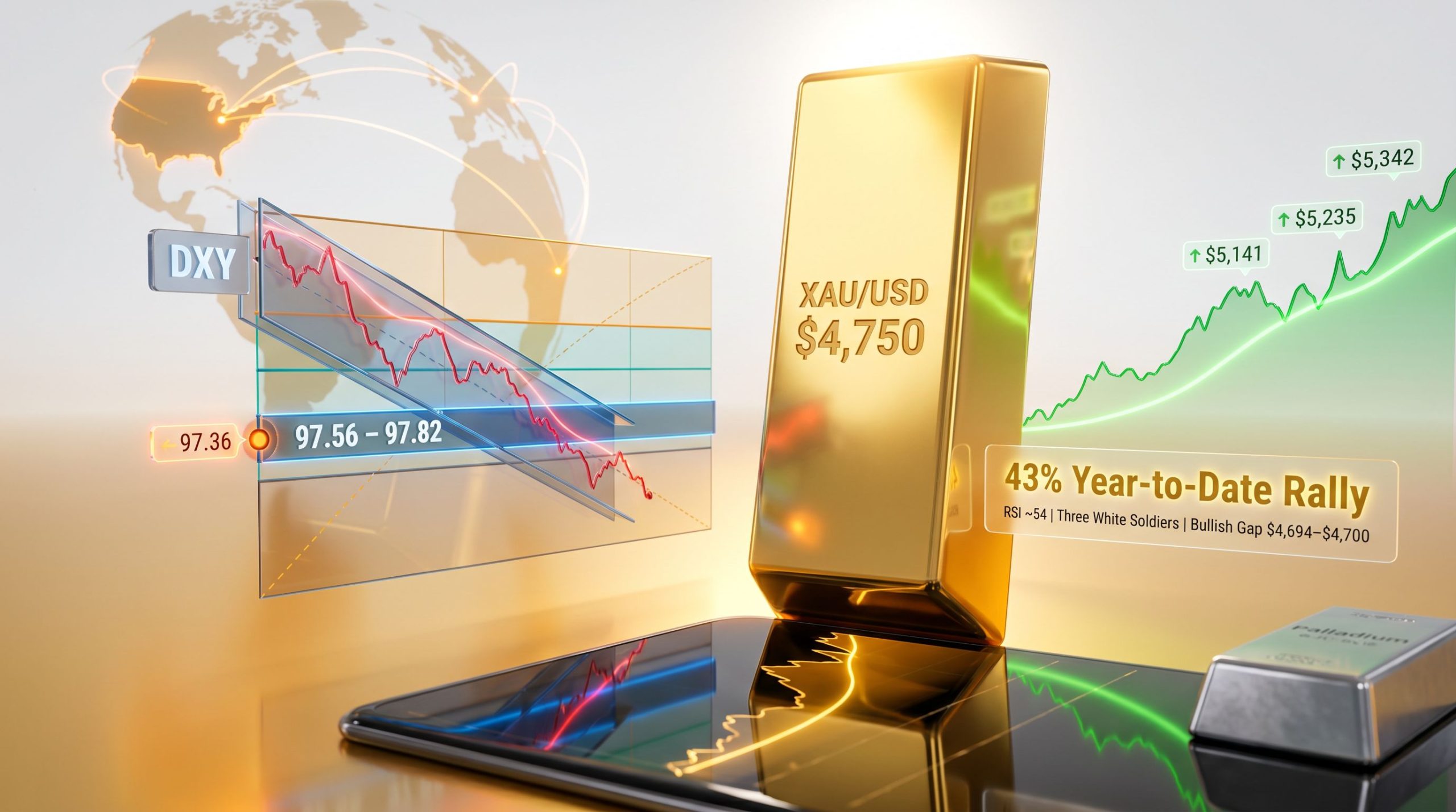 Technical analysis gold chart