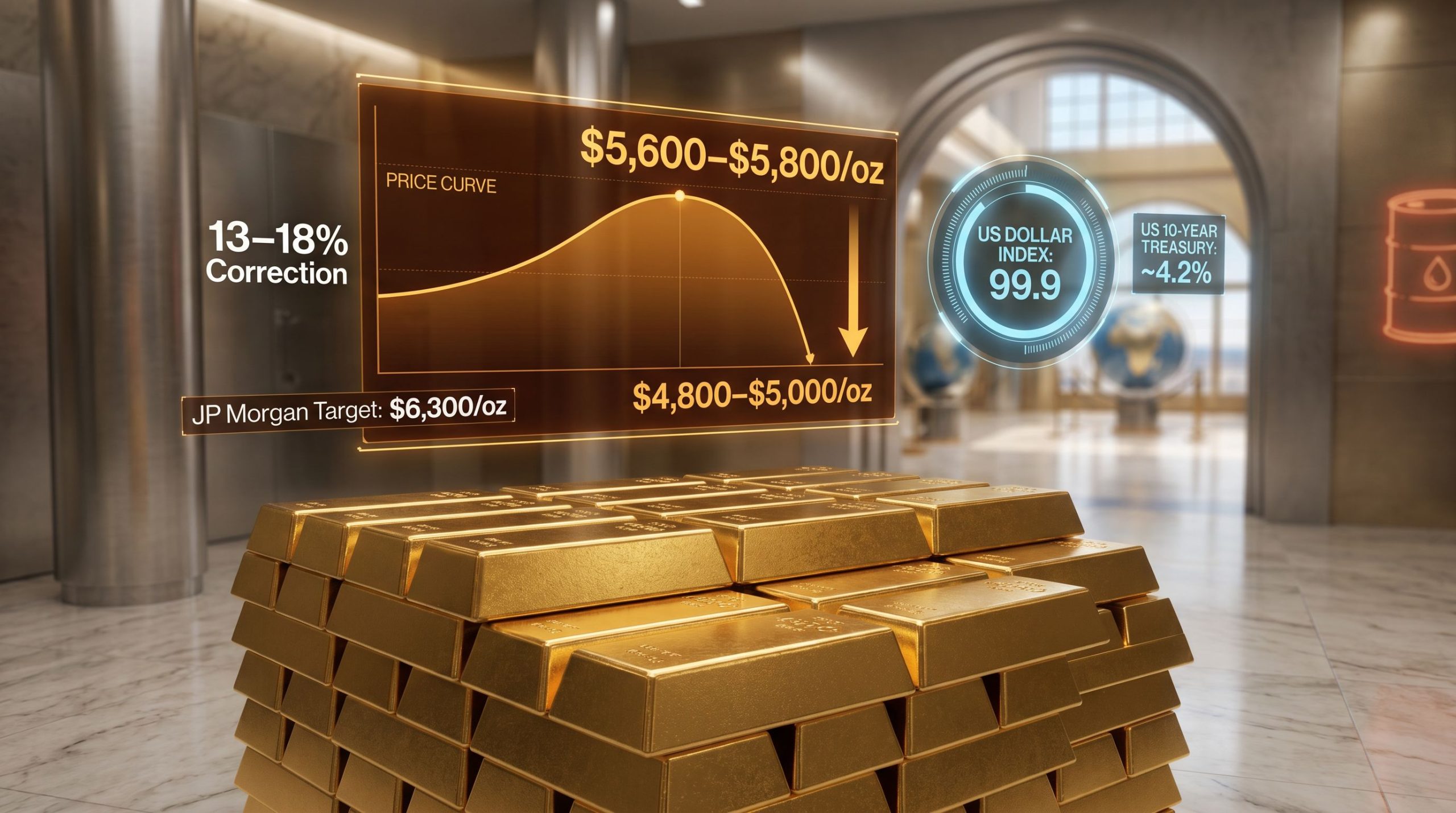 Factors affecting gold price drops