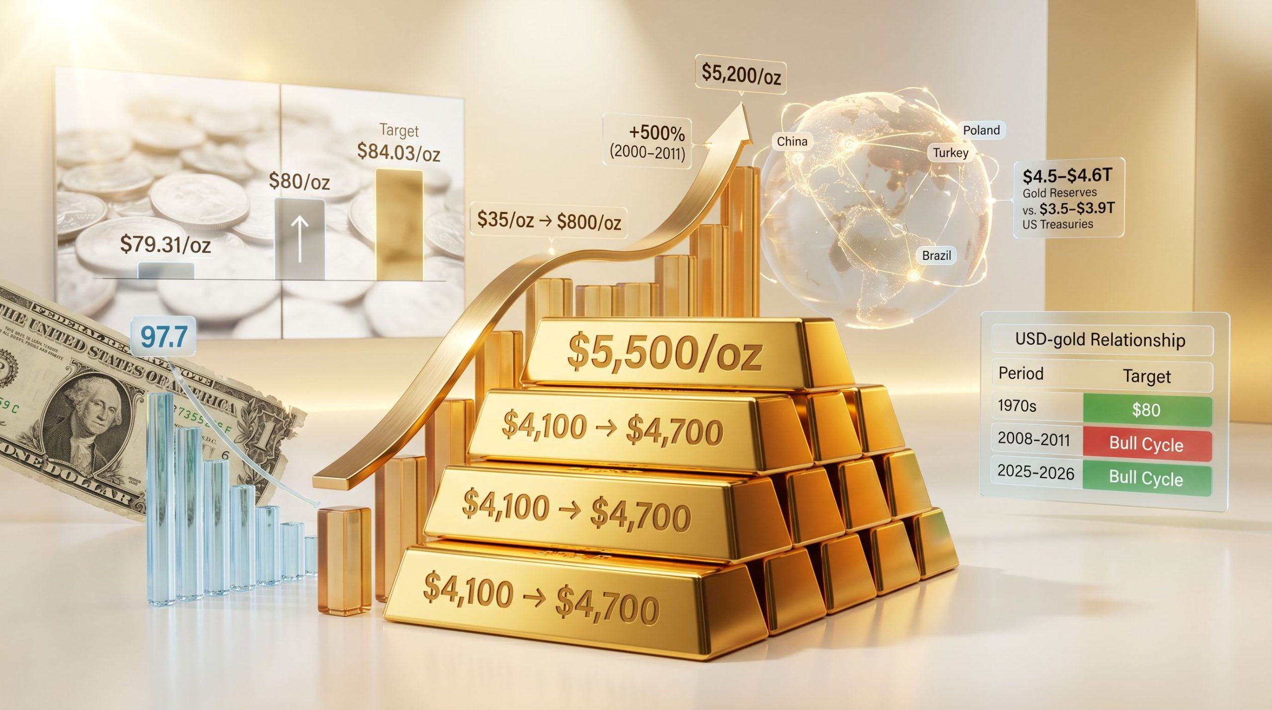 Dollar crisis and gold market dynamics